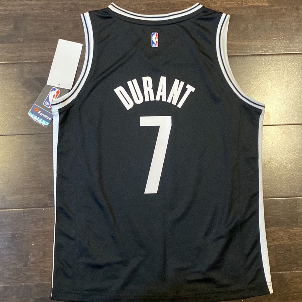 Kevin Durant Brooklyn Black | White Jersey NWT